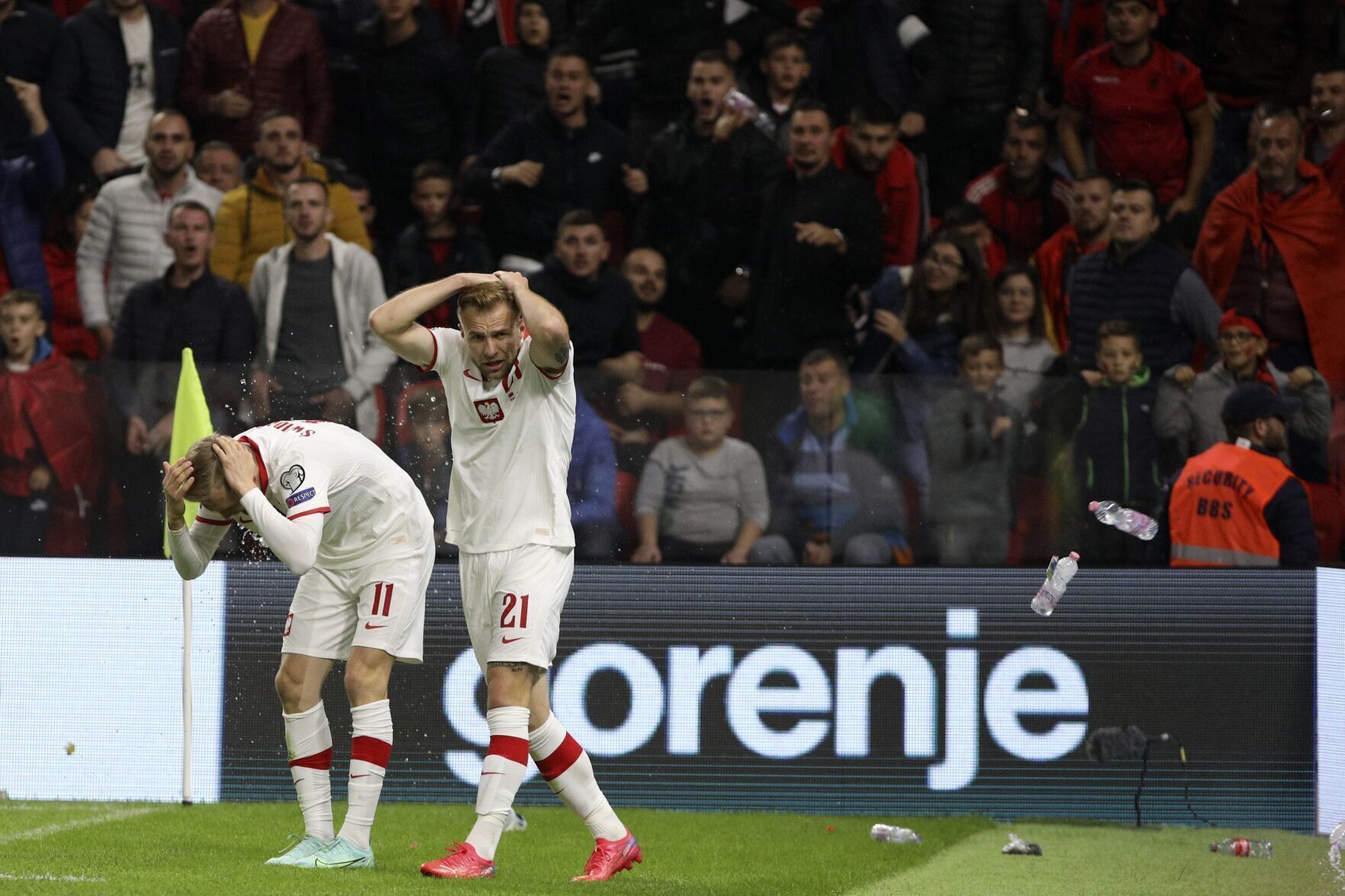 APTOPIX Albania Poland WCup 2022 Soccer
